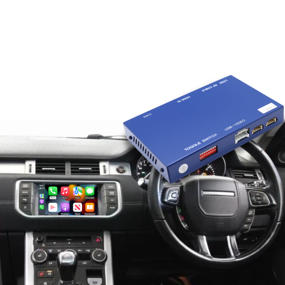 CarPlay- und Android Auto-Nachrüstlösungen für Land Rover / Range Rover / Jaguar