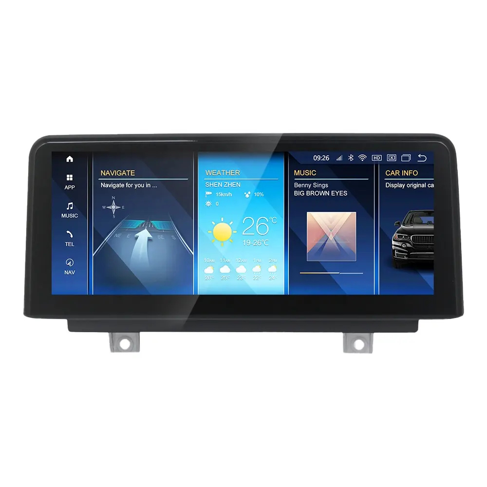BMW 1 2 2011-2019 Series F20 F21 F23 Android 13  CarPlay & Android Auto Autoradio NBT EVO - TechVoyage