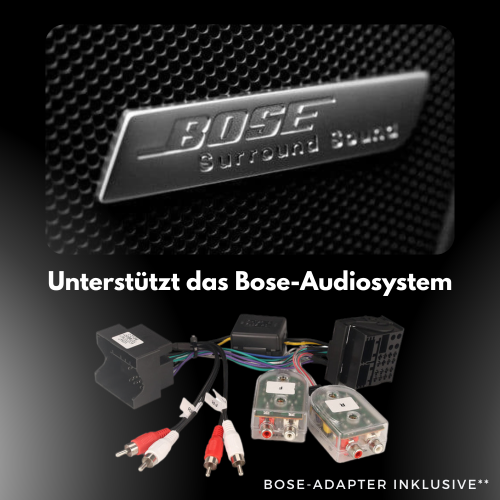 Audi A3 S3 RS3 | 8P 2003-2012 | Android 13 Autoradio | Apple CarPlay | Android Auto | Bose - AutoMedia.at