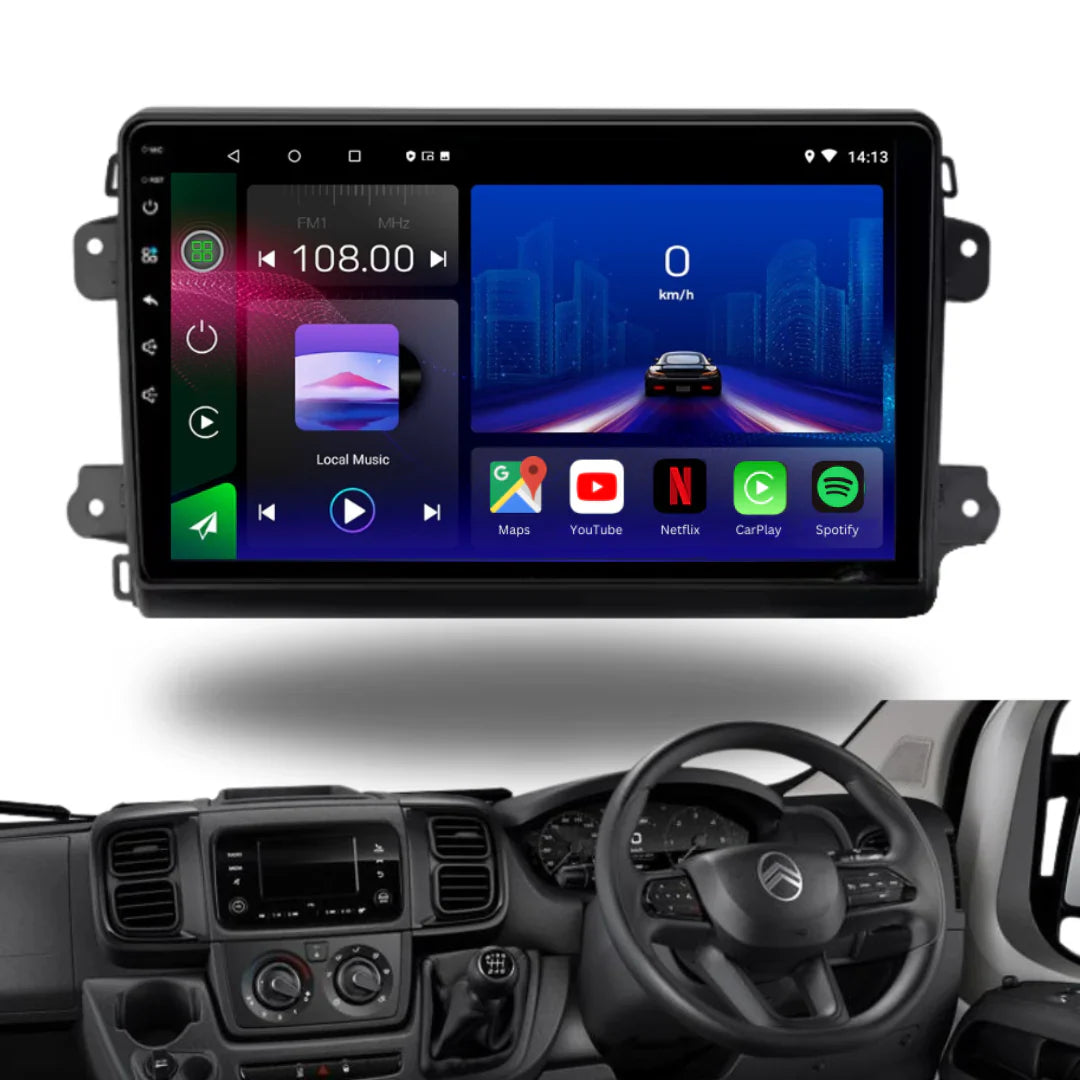 FIAT Ducato | Peugeot Boxer | Citroen Relay | 2023 Onwards | Android 13 Autoradio | Apple CarPlay | Android Auto - AutoMedia.at