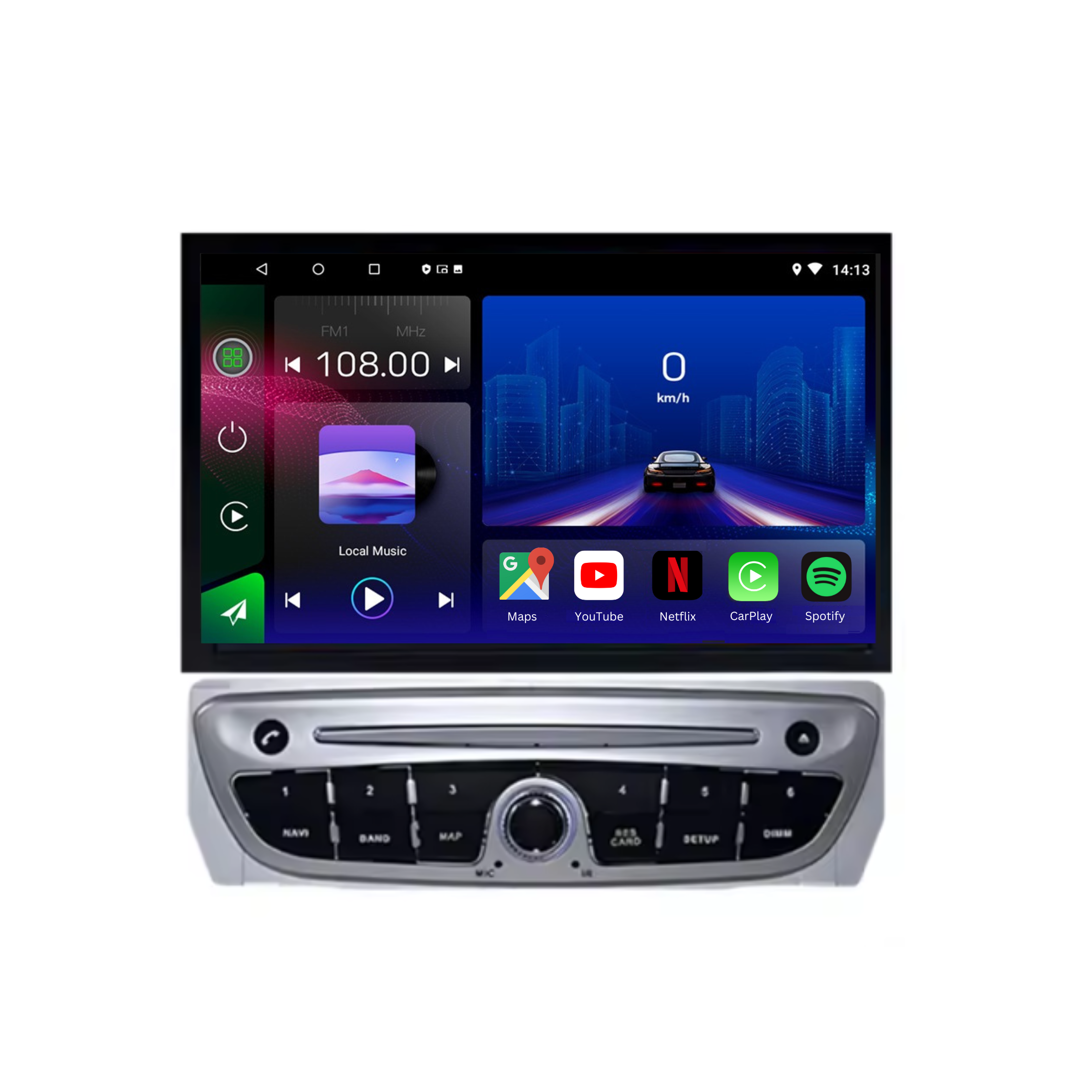 Renault Scenic 3 | 2009 -2016 | Android 13 Autoradio | Apple CarPlay | Android Auto - AutoMedia.at